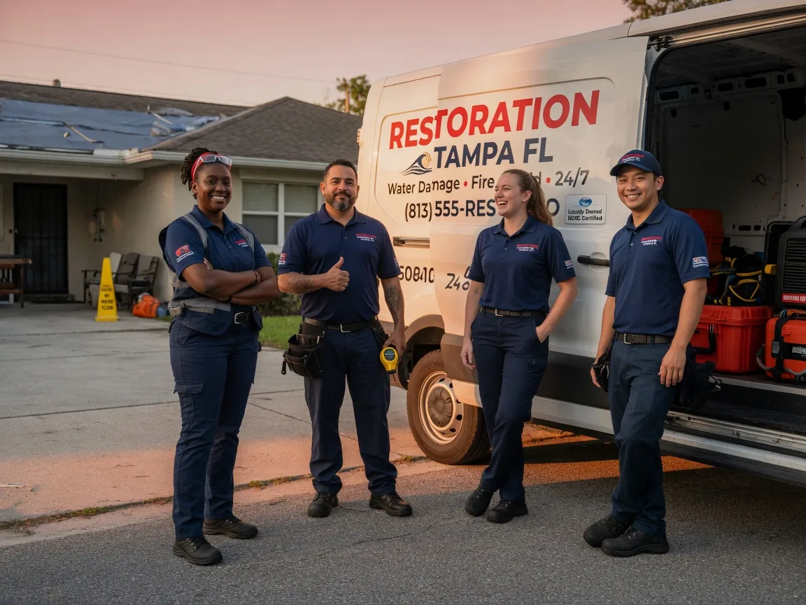 Water Damage Restoration company in Kopperl, TX